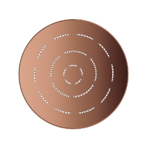 Picture of Maze Overhead Shower - Blush Gold PVD