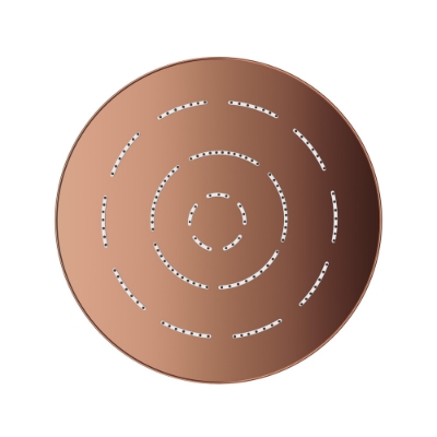 Picture of Maze Overhead Shower - Blush Gold PVD