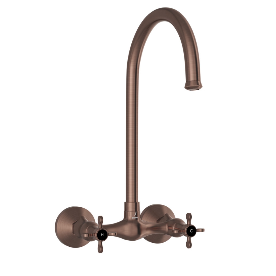 Picture of Sink Mixer with Regular Swinging Spout - Antique Copper