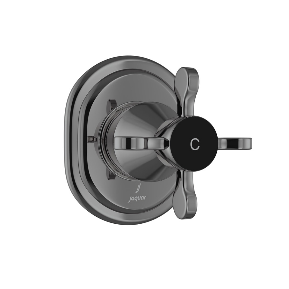 Picture of Exposed Part Kit of Concealed Stop Cock - Black Chrome