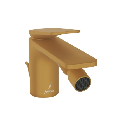 Picture of Single Lever 1-Hole Bidet Mixer with Popup Waste System - Gold Matt PVD
