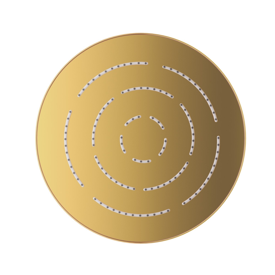 Picture of Maze Overhead Shower - Gold Bright PVD
