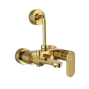 Picture of Single Lever Wall Mixer 3-in-1 System - Gold Bright PVD