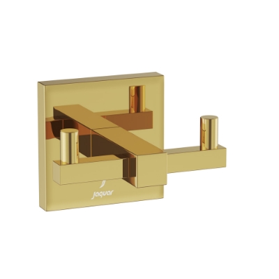Picture of Double Coat Hook - Gold Bright PVD