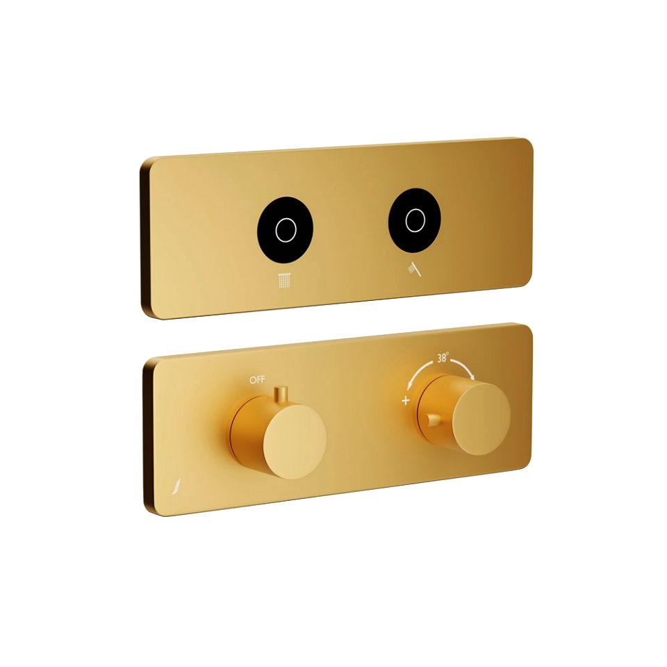 Picture of Exposed Part Kit of Cloud Touch Shower System - Gold Matt PVD