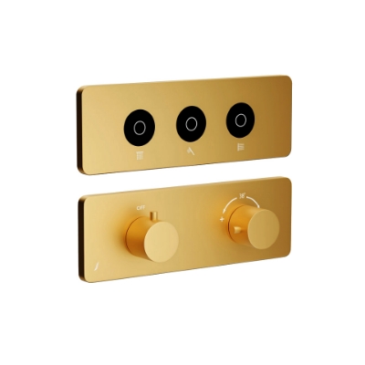 Picture of Exposed Part Kit of Cloud Touch Shower System - Gold Matt PVD