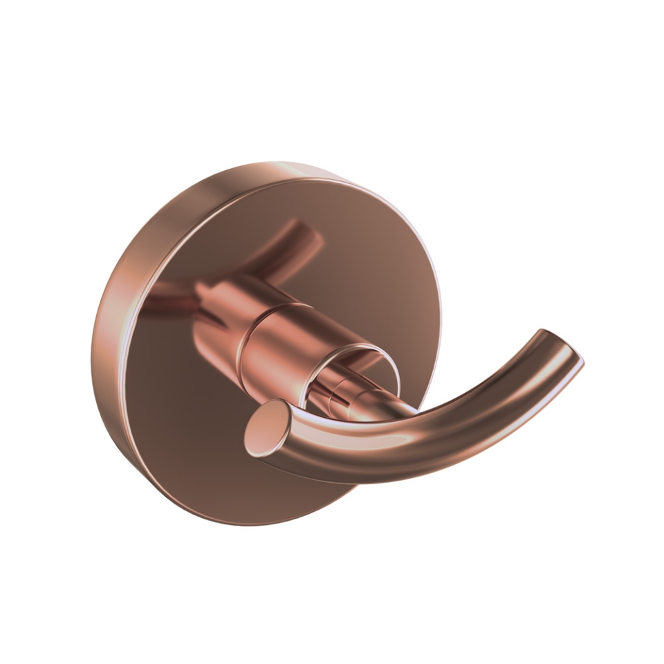 Picture of Double Coat Hook - Blush Gold PVD