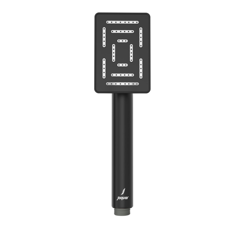 Picture of Rectangular Shape Maze Metal Hand Shower - Black Matt