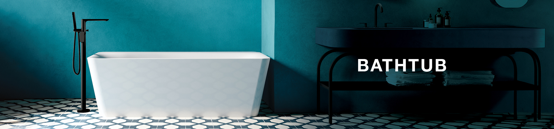 Luxury bathtub for bathroom