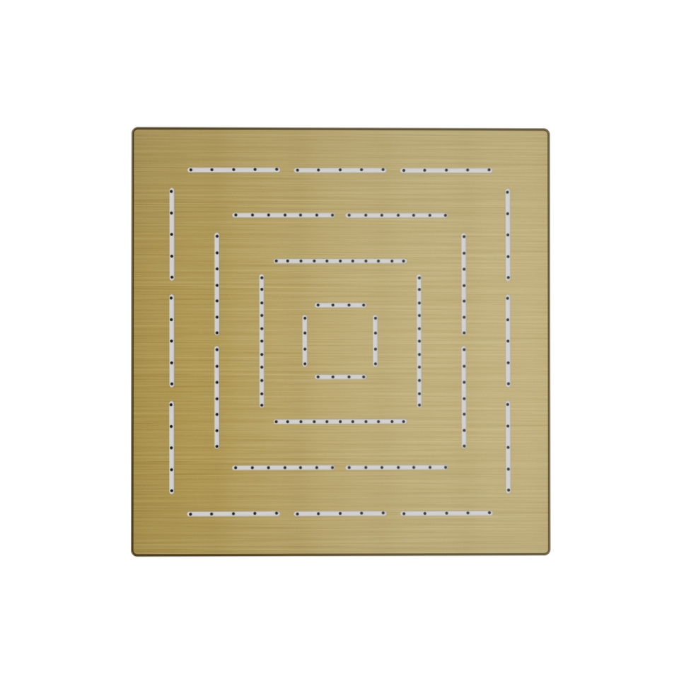 Picture of Square Shape Single Flow Maze Overhead Shower - Antique Bronze