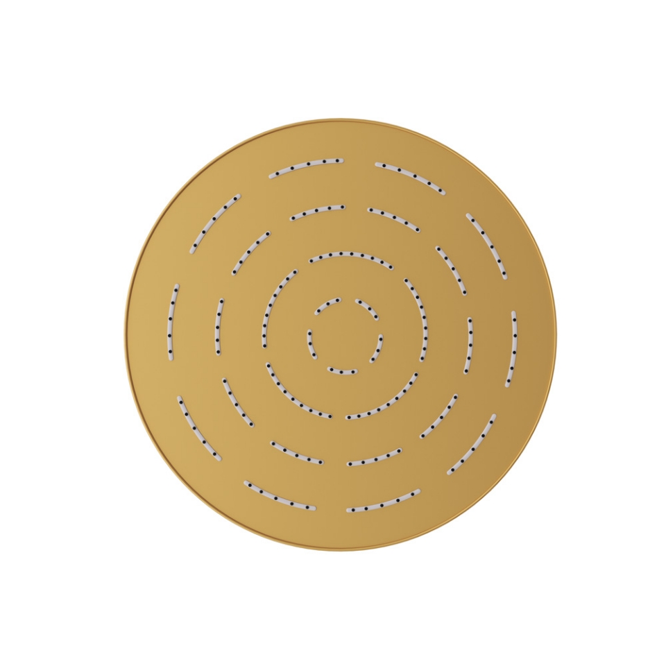 Picture of Round ShapeMaze Overhead Shower - Gold Matt PVD