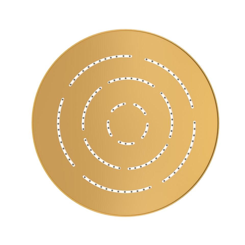 Picture of Maze Overhead Shower - Gold Matt PVD