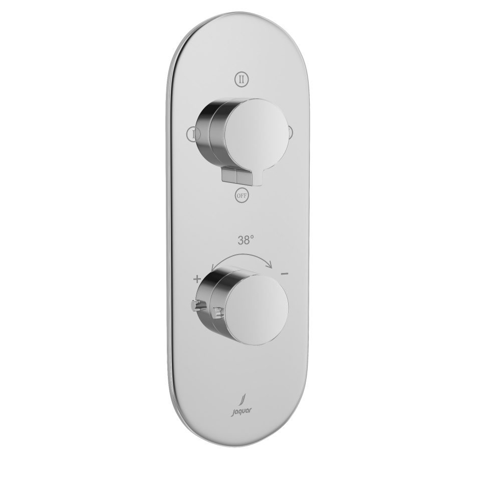 Picture of Aquamax Exposed Part Kit of Thermostatic Shower Mixer with 3-way diverter - Chrome