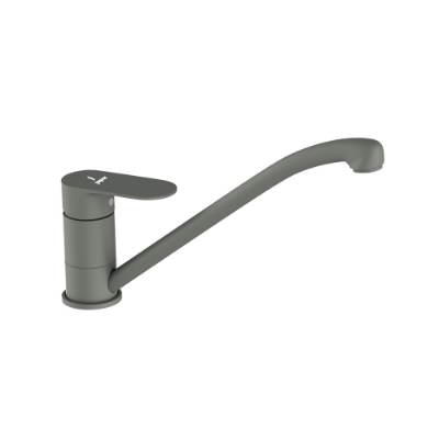 Picture of Single Lever Sink Mixer with Swinging Spout - Graphite