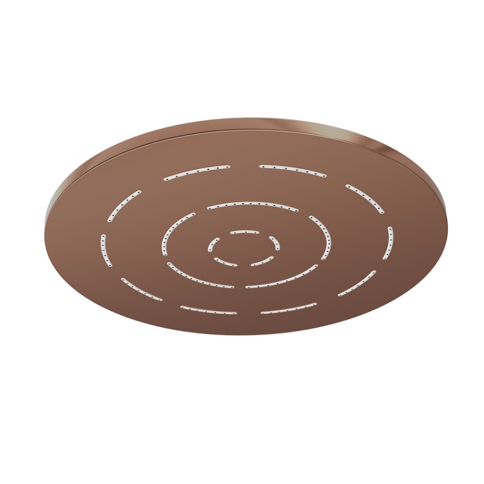 Picture of Maze Overhead Shower - Blush Gold PVD