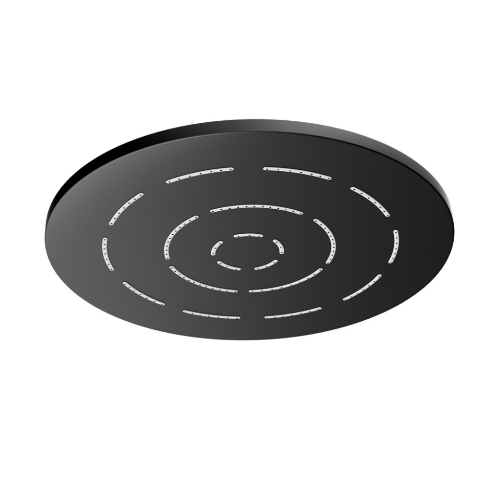 Picture of Maze Overhead Shower - Black Matt
