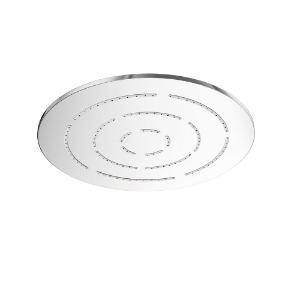 Picture of Round Shape Single Flow Maze Overhead Shower - Chrome