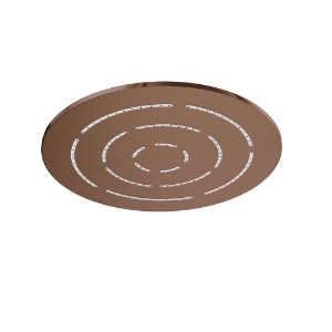 Picture of Round Shape Single Flow Maze Overhead Shower - Blush Gold PVD