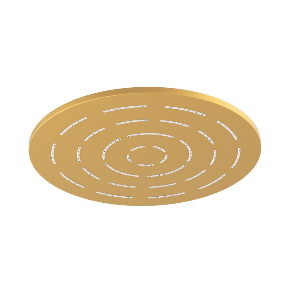 Picture of Round ShapeMaze Overhead Shower - Gold Matt PVD