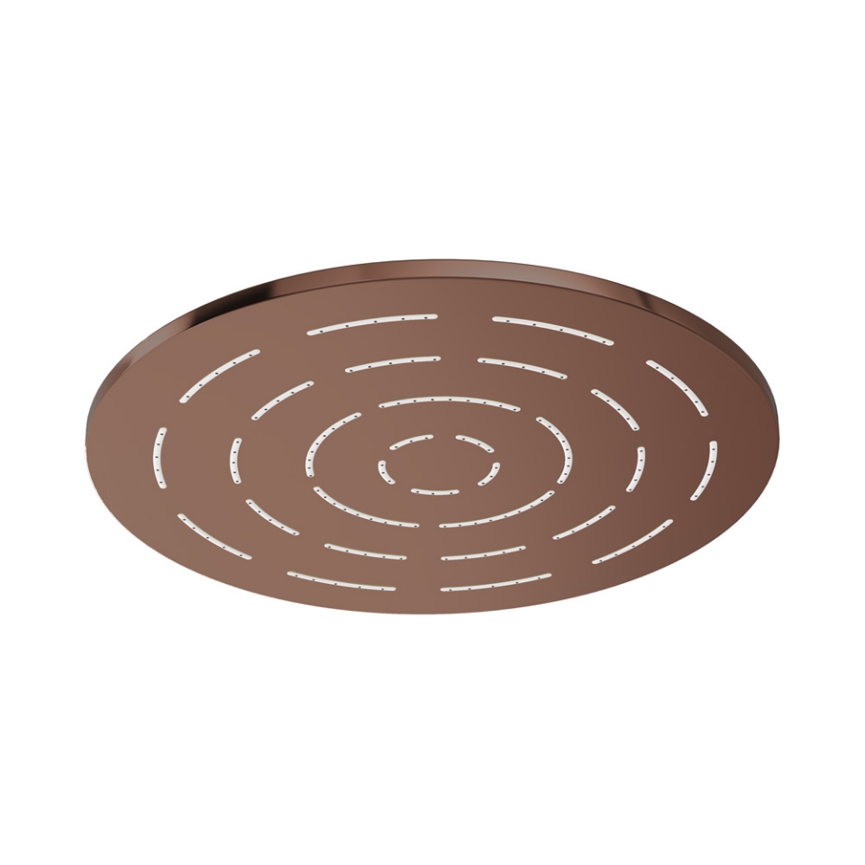 Picture of Round ShapeMaze Overhead Shower - Blush Gold PVD