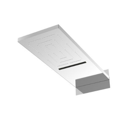 Picture of वाटर फॉल ओवरहेड शॉवर फ्लैट शेप ड्यूअल फ्लो 