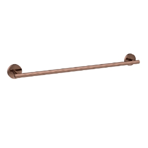 Picture of Single Towel Rail 600mm Long - Blush Gold PVD