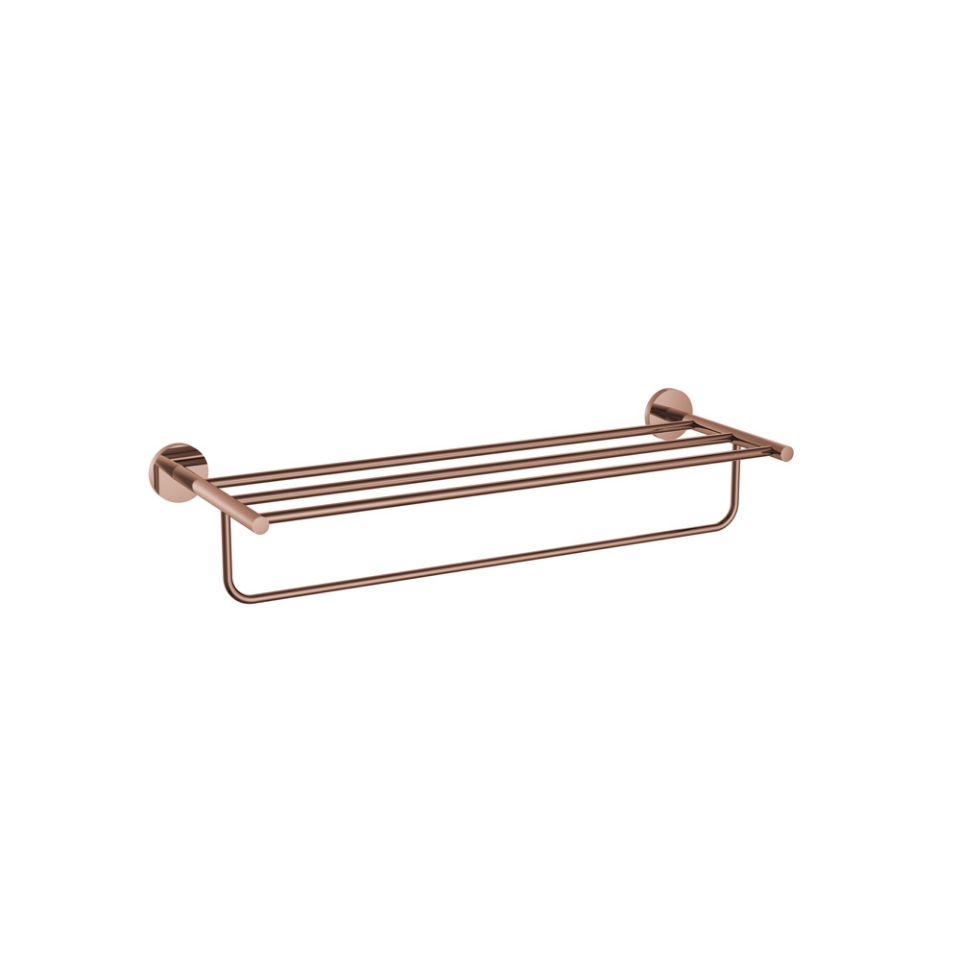 Picture of Towel Rack 600mm Long - Blush Gold Bright PVD