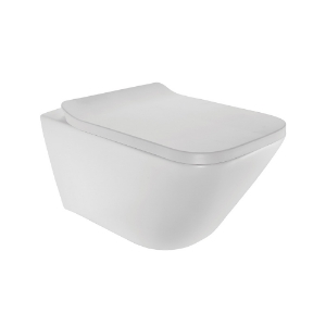 Rimless Blind Installation Wall Hung WC -White Matt-LAS-WHM-91953BIUF-Laguna