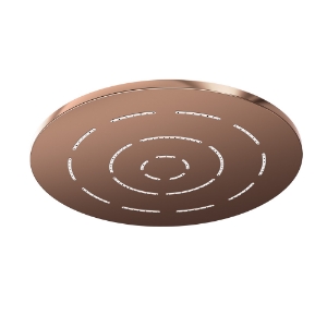 Picture of Maze Overhead Shower - Blush Gold Bright PVD
