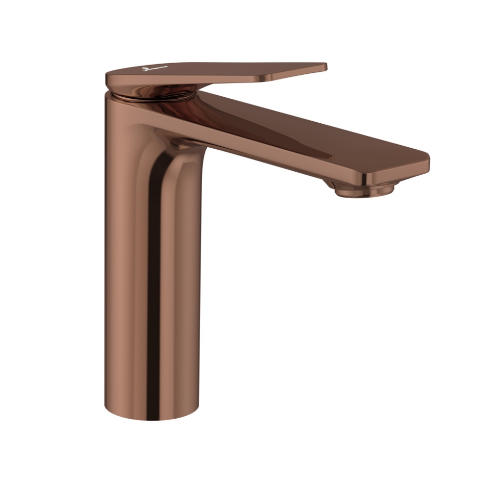 Picture of Single Lever Extended Basin Mixer - Blush Gold PVD