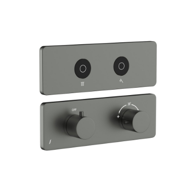 Picture of Exposed Part Kit of Cloud Touch Shower System - Graphite