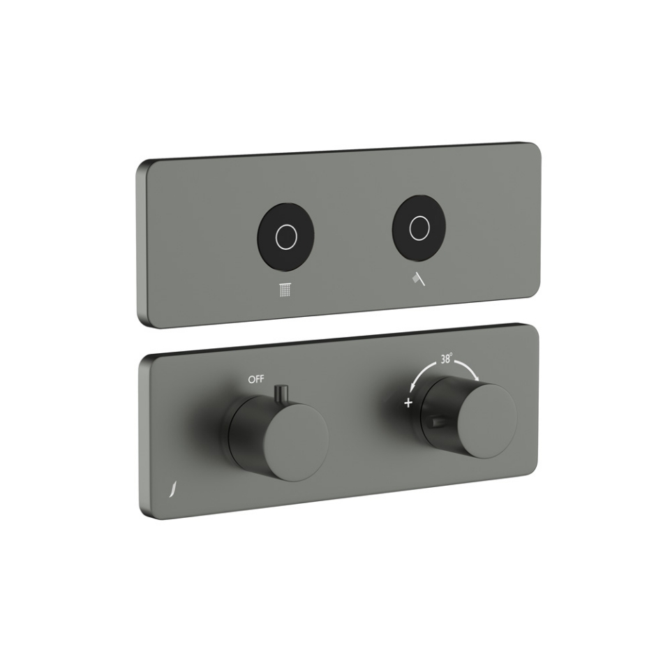 Picture of Exposed Part Kit of Cloud Touch Shower System - Graphite