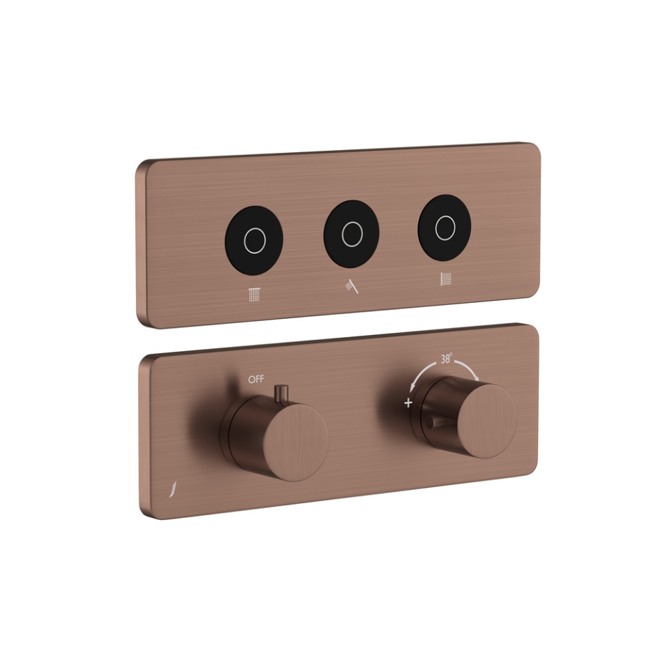 Picture of Exposed Part Kit of Cloud Touch Shower System - Antique Copper