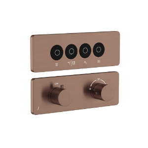 Picture of Exposed Part Kit of Cloud Touch Shower System - Antique Copper