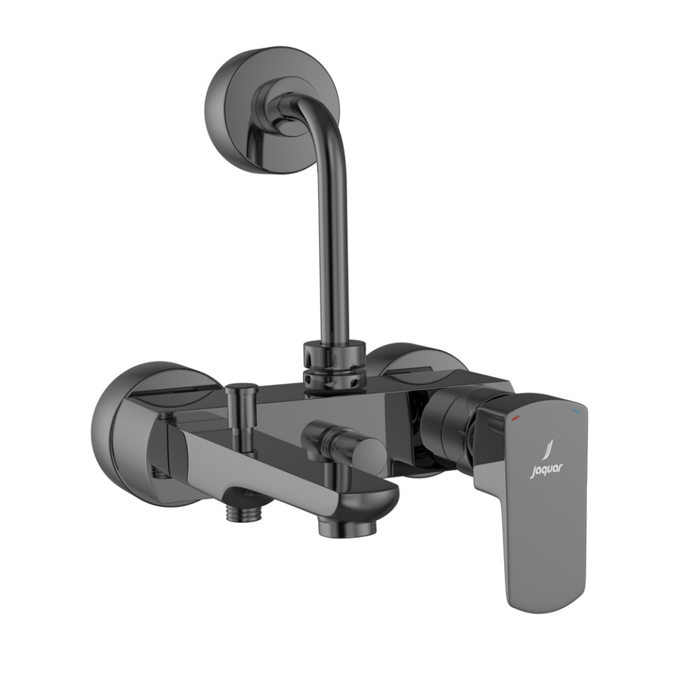 Picture of Single Lever Wall Mixer 3-in-1 System - Black Chrome