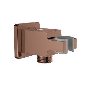 Wall Outlet with Shower Hook - Blush Gold PVD-SHA-BGP-566SPD