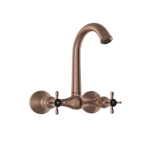 Picture of Sink Mixer with Short Swinging Spout - Antique Copper