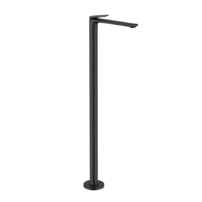 Picture of Floor Mounted Single Lever Basin Mixer - Black Matt