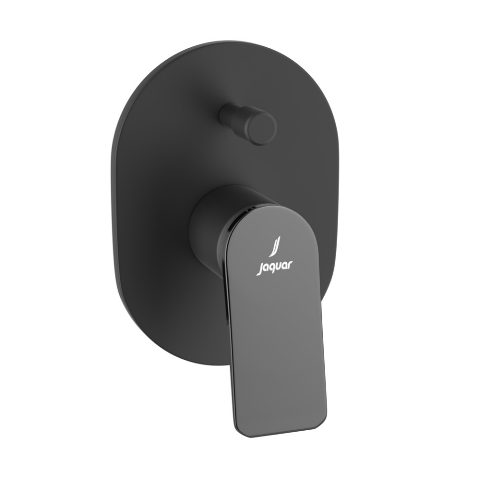 Picture of Single Lever Concealed Divertor - Lever: Black Chrome | Body: Black Matt