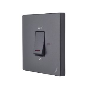 Picture of One Gang 32A Dp Switch - Grey
