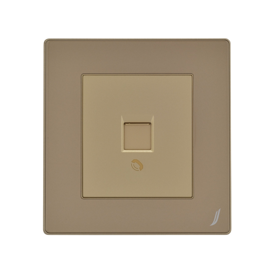 Picture of Telephone Socket - Gold