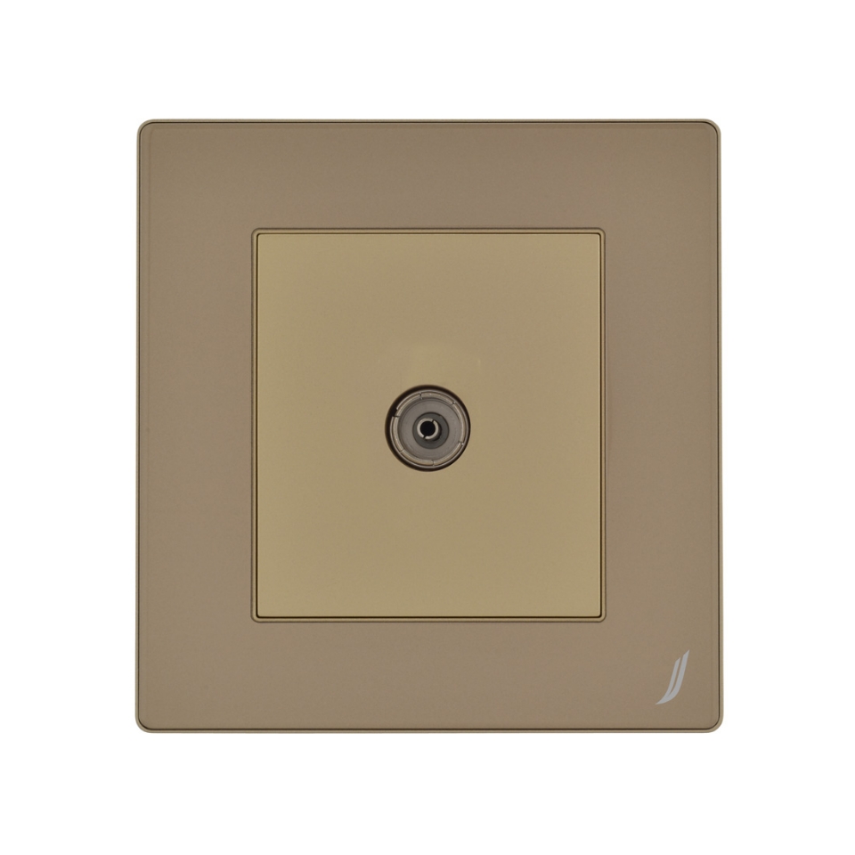 Picture of TV Socket - Gold