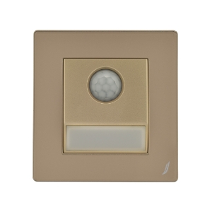 Picture of Pir Motion Sensor Switch With Light - Gold
