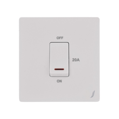 Picture of 20A Dp Switch - White