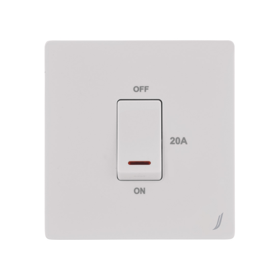 Picture of 20A Dp Switch - White