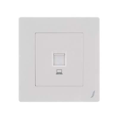 Picture of One Way Computer Socket - White