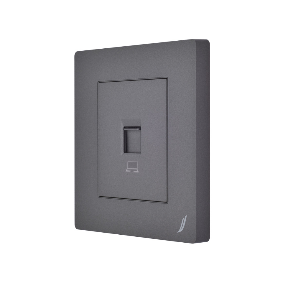 Picture of One Way Computer Socket - Grey