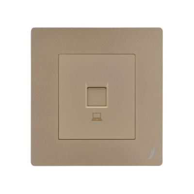 Picture of One Way Computer Socket - Gold