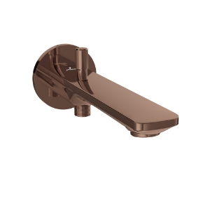 Picture of Bathtub Spout with Button Attachment - Blush Gold Bright PVD