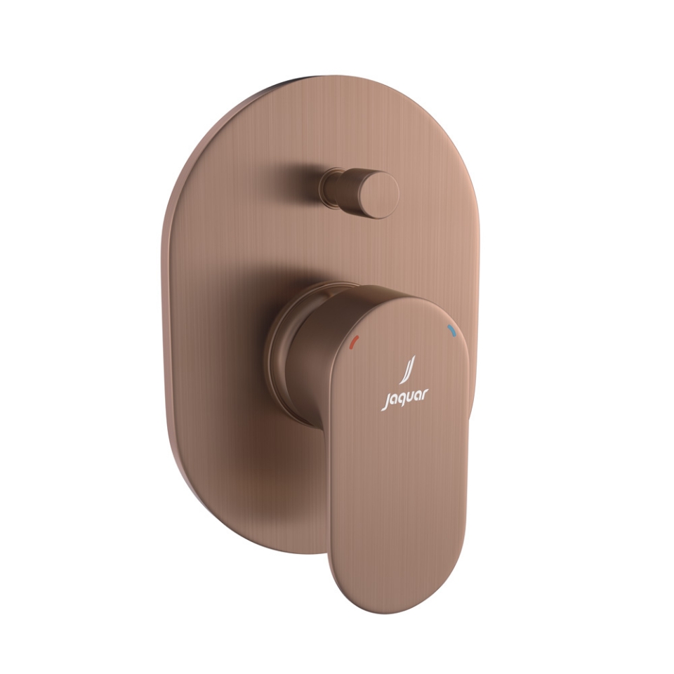 Picture of Single Lever Exposed Part Kit of Diverter - Antique Copper